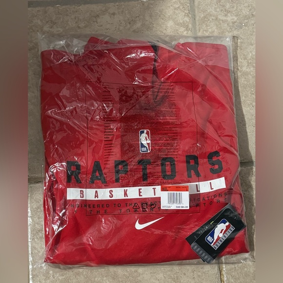 BNWT Nike Toronto Raptors Spotlight Hoody Hoodie Sweatshirt! Multiple Sizes! - Picture 3 of 3